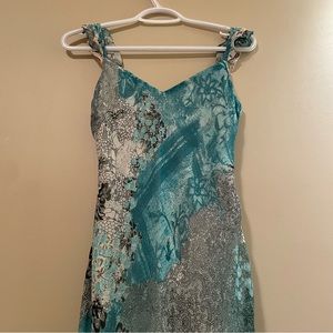 Vintage Maxi ruffle dress